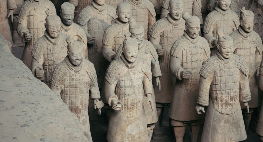 Terracotta Army in Xi An 